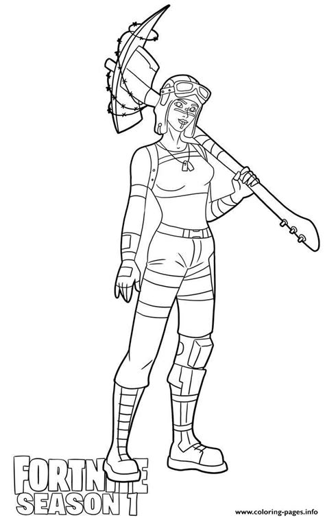 fortnite coloring pages free|renegade raider fortnite coloring page.